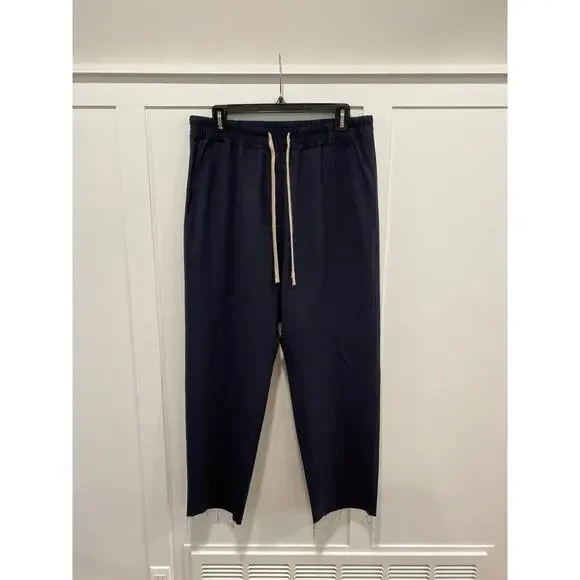 Nili Lotan Aida Wool-Blend Twill Pants in Blue - Picture 6 of 14